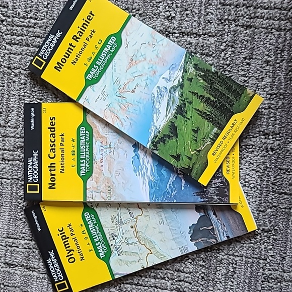 Washington National Parks Map Pack - Picture 2 of 4